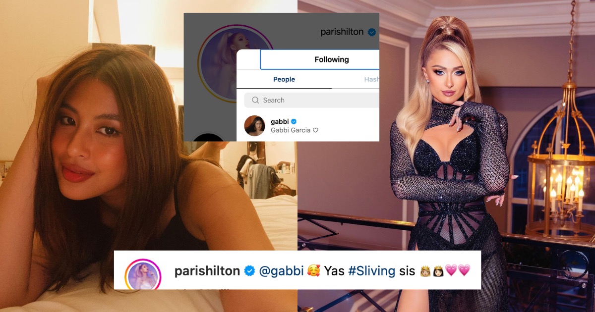 Paris Hilton comments on Gabbi Garcia’s Instagram snaps and follows her